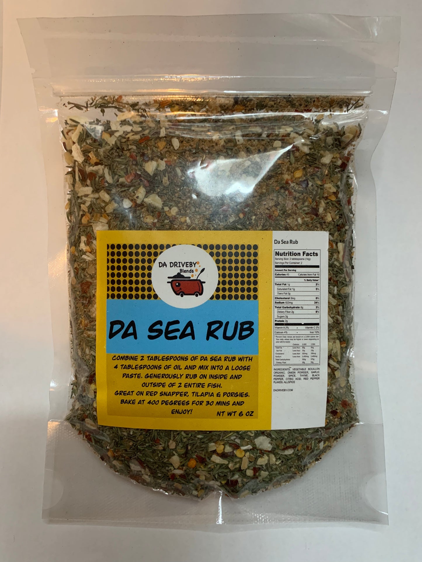 Da Sea Rub 6oz
